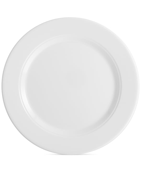 Diamond 8" Round Melamine Salad Plate, Set of 4