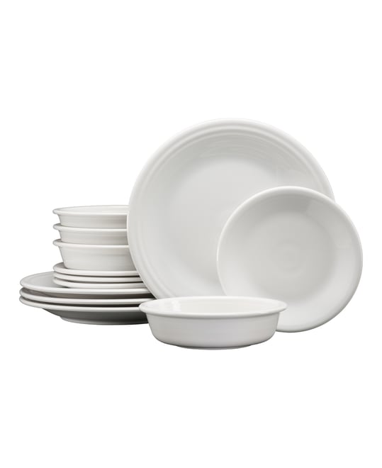 Classic Rim 12 Pc. Dinnerware Set, Service For 4