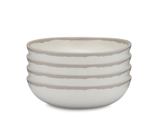 Potter Stone Melaboo 4-Pc. Cereal Bowl Set