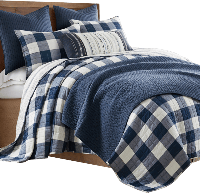 Camden Buffalo Check 3-Pc. Bedspread Set, Queen
