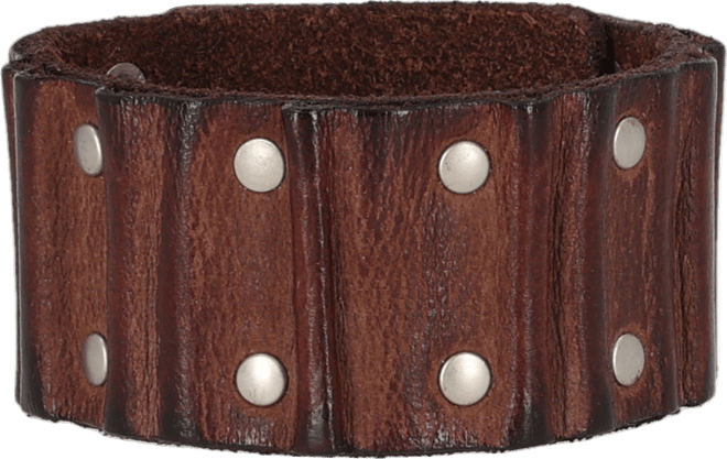 Leather Cuff S/M Brown