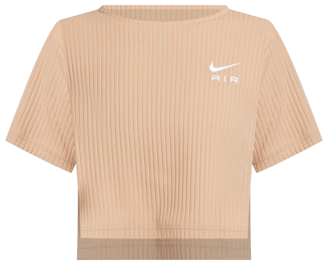 Nike Sportswear Women's Ribbed Jersey Short-Sleeve Top. Nike MY