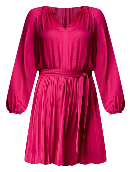 Simply Vera Vera Wang Petite Women Purple Casual Dress, Size XS 
