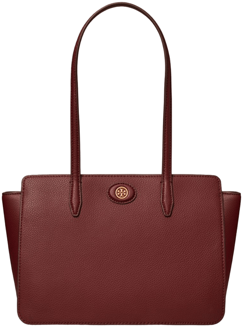 Tory burch robinson shop pebbled square tote