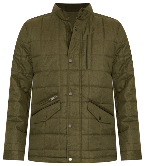 Sam Edelman Men's Box-Quilted Stand-Collar Puffer Jacket - Macy's