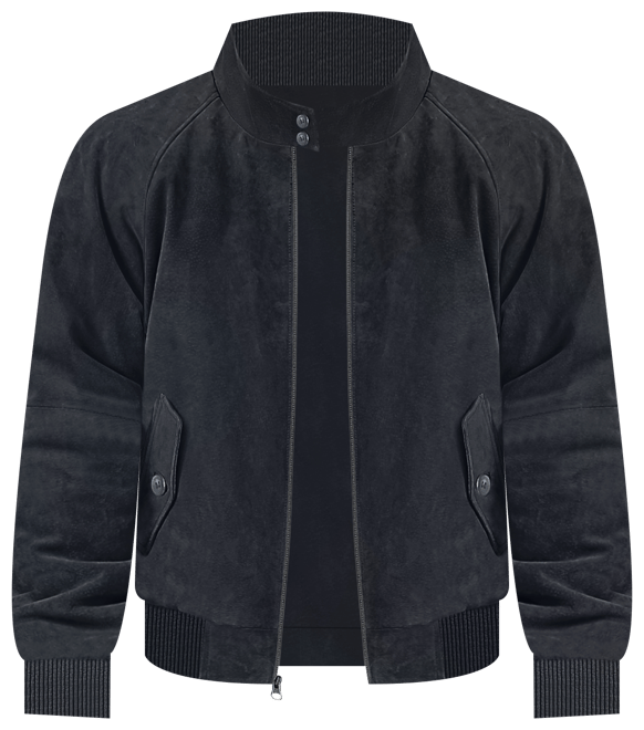 Men Wwii Suede Leather Bomber Jacket