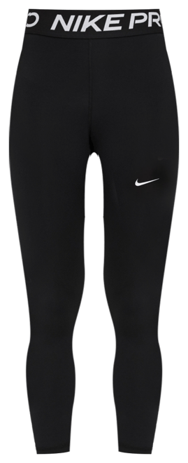 Nike Pro Women s Mid Rise Mesh Paneled Leggings Macy s