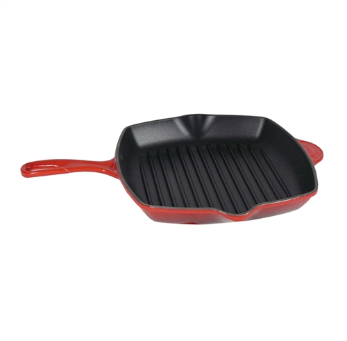  Le Creuset Square Skillet Grill Pan: Le Creuset Square Skillet  Grill In Flame: Home & Kitchen