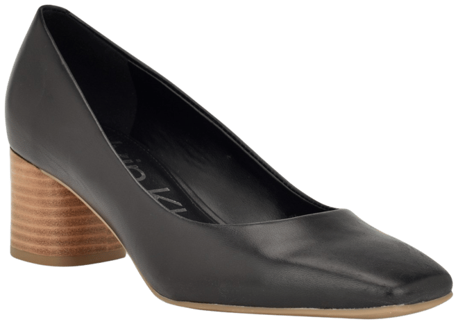 Calvin Klein Women's Alanta Square Toe Dress Pumps - Macy's