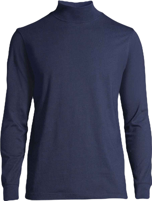 Men's Big & Tall Super-t Mock Turtleneck Tee