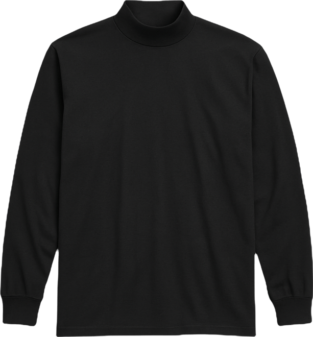 Men's Big & Tall Super-t Mock Turtleneck Tee