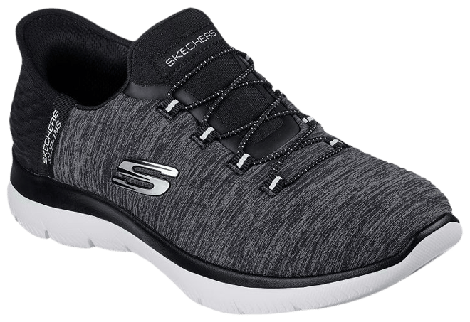 Kohls black cheap skechers