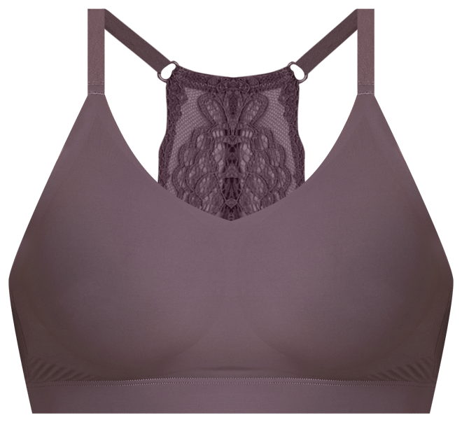 Maurices True Stretch Seamless Lace Back Bralette