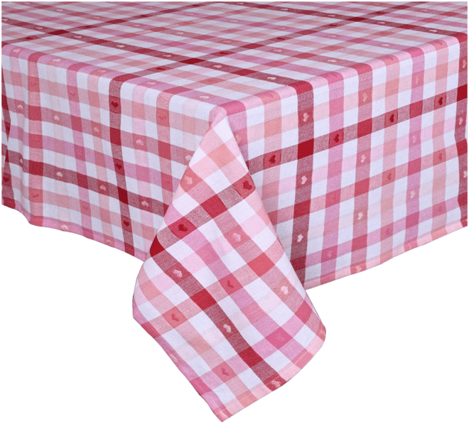 Valentine Flannel Back Tablecloth