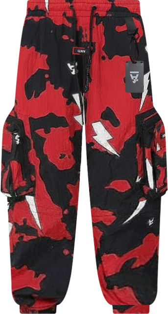 Mens Storm Camo Track Joggers