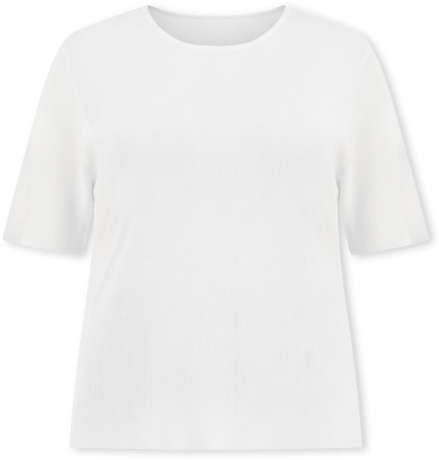 Plus Size Crewneck Short Sleeve Top