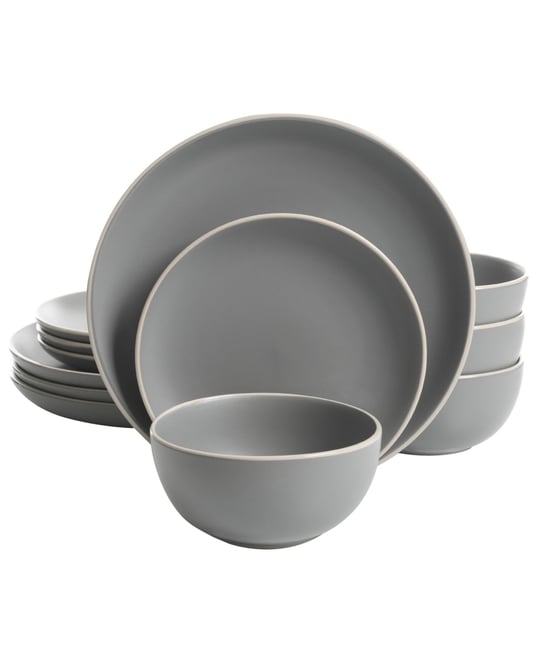 Home Rockaway 12-Piece Dinnerware Set, Service for 4