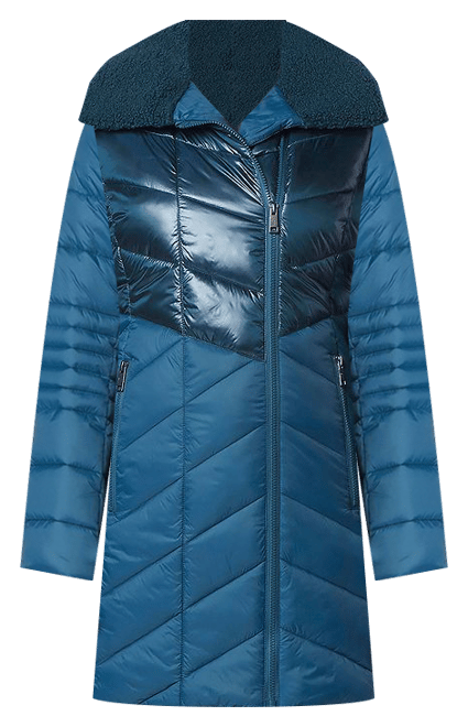 Marc new york clearance chevron hooded down coat