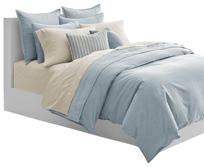 Graydon Melange Duvet Cover, Full/Queen