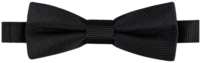 Men's Textured Solid Bow Tie