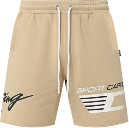 Mens Automobile Sweat Shorts