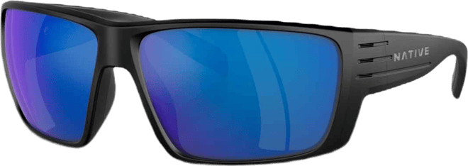 Native Men's Griz Polarized Sunglasses, Mirror Polar XD9014