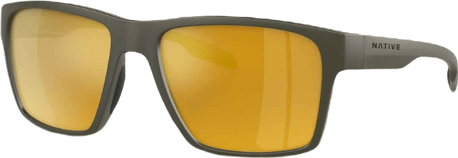 Native Men's Breck Polarized Sunglasses, Mirror Polar XD9041
