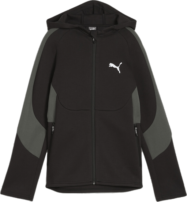 PUMA EVOSTRIPE Big Kids' Full-Zip Hoodie