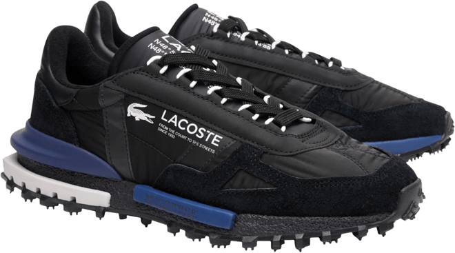 Lacoste Men's Lacoste Elite Active Textile Sneakers - Macy's