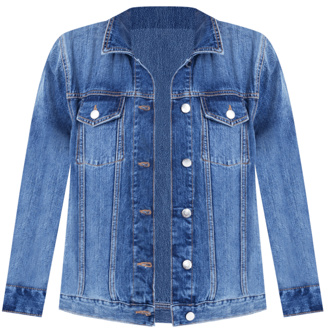 On 34th Trendy Plus Size Classic Denim Trucker Jacket Created for Macy s Macy s