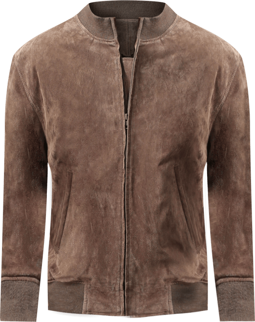 Men Wwii Suede Leather Tanker Jacket