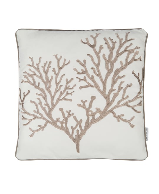 Galapagos Reef Embroidered Decorative Pillow, 18" x 18"
