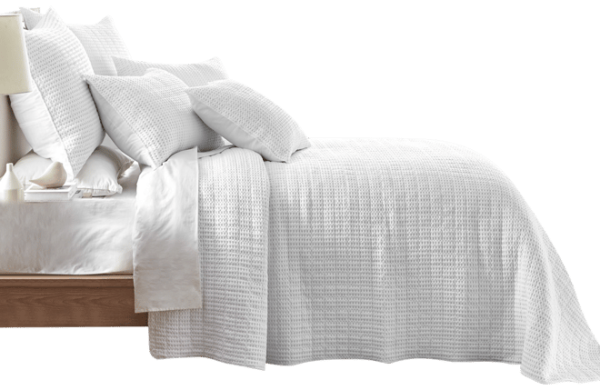 Mills Waffle Classic 3-Pc. Bedspread Set, Full