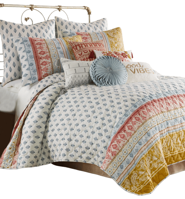 Tamiya Moroccan Inspired 3-Pc. Quilt Set, Full/Queen