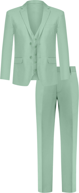 Men's 3-Piece Premium Vested 3-Piece Slim Fit Suit