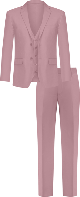 Men's 3-Piece Premium Vested 3-Piece Slim Fit Suit