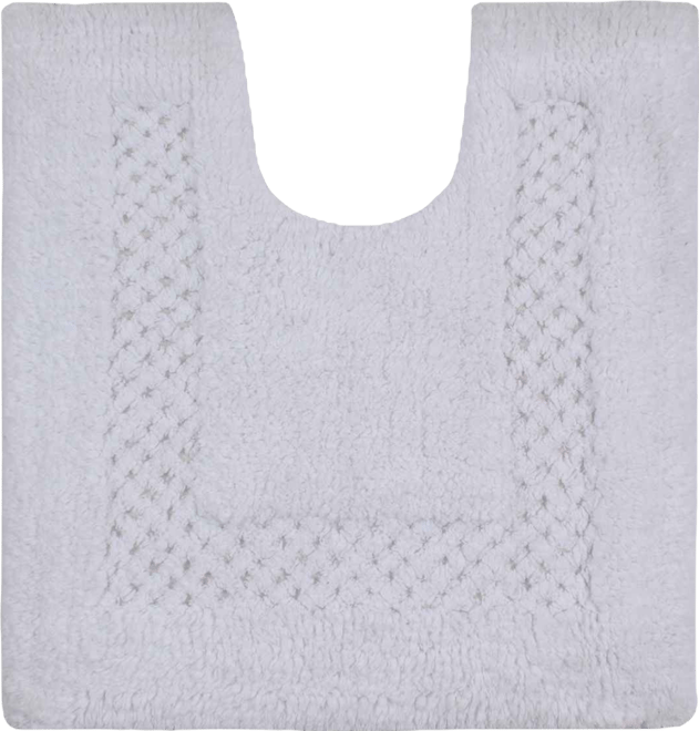 Classy U-Shape Contour Toilet Rug, 20" x 20"