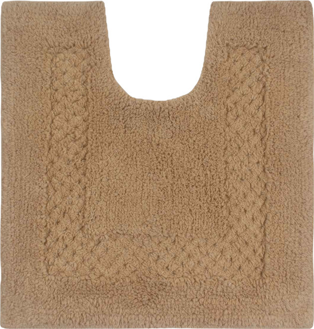 Classy U-Shape Contour Toilet Rug, 20" x 20"