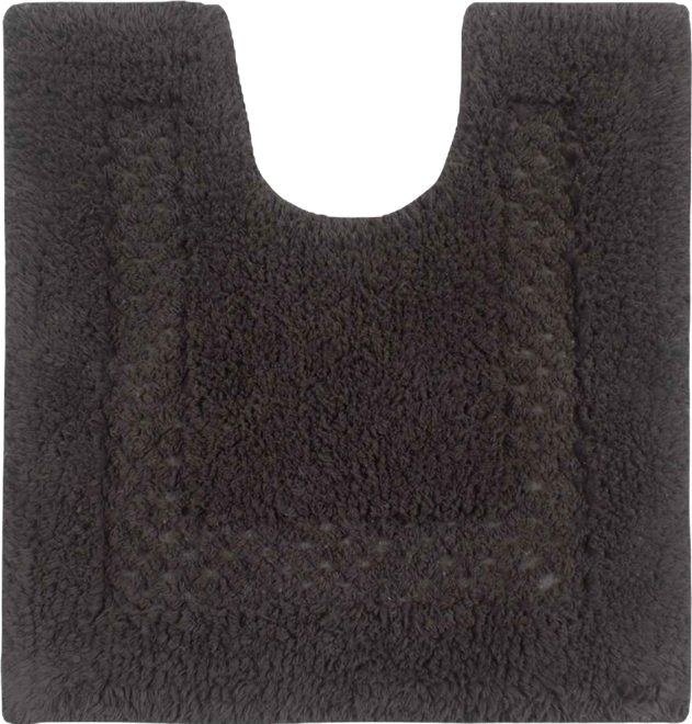 Classy U-Shape Contour Toilet Rug, 20" x 20"