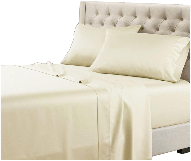 600 Thread Count Solid Cotton Sheets Set, California King