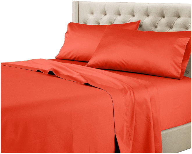 600 Thread Count Solid Cotton Sheets Set, California King