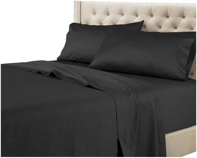 600 Thread Count Solid Cotton Sheets Set, California King