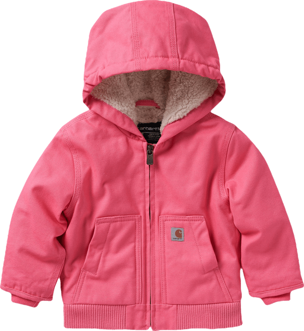ジャケット・ブルゾン Carhartt Active Jacket Kids M Carhartt Canvas Insulated Hooded Active Jacket for Babies | Bass