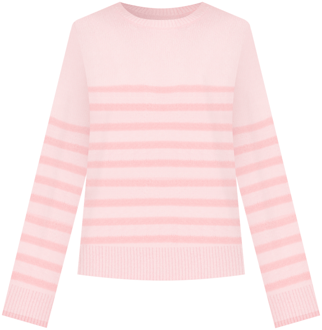 Women's Striped Crewneck Sweater