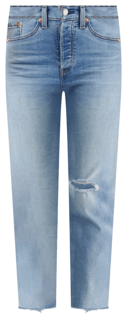 Levi's Women's Wedgie Straight-Leg High Rise Cropped Jeans - Macy's