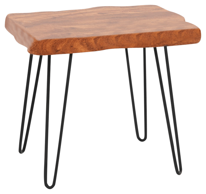 1 Pc Rectangular End Table Accent Side Reclaimed Teak Wood Plant Stand