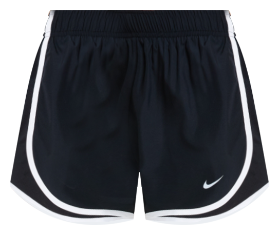 Nike tempo running shorts black and white best sale