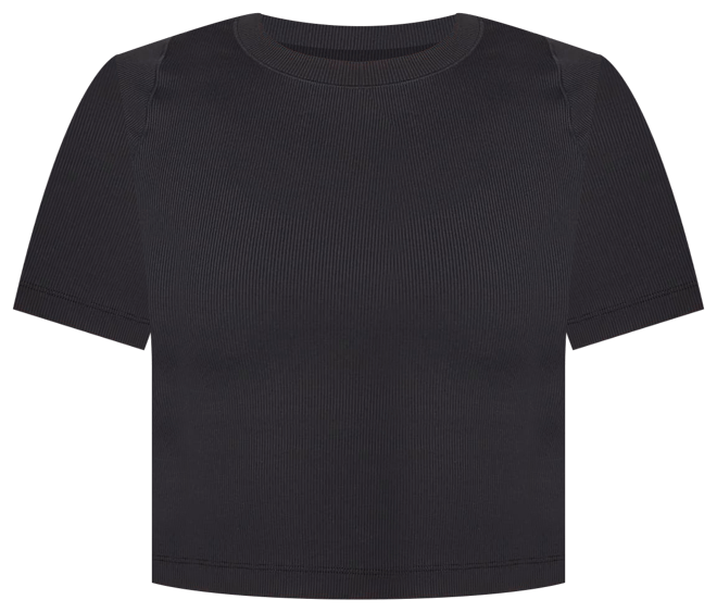 나이키 젠비 립 여성 드라이 핏 반팔 크롭 탑