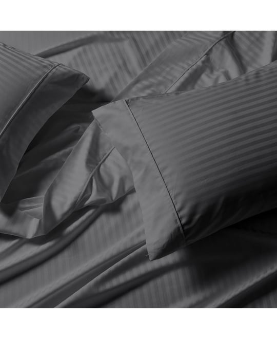 Low Profile (7-10 inches) 608 Damask Stripe Sheet Set Usa, Queen