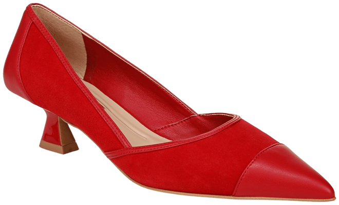 Women's Darcy Pointed Toe Kitten Heel Pumps